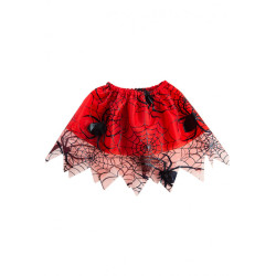 Detská sukňa tutu s pavúčou sieťou